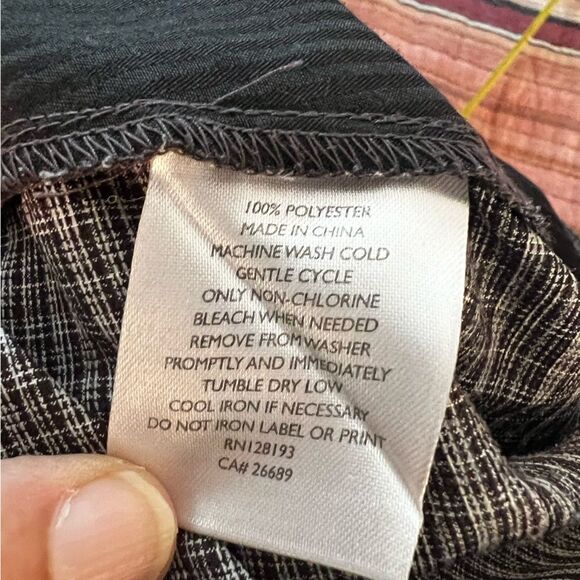 Ping Mens Plaid Cargo Shorts brown/beige Size 38 Flat Front Golf Lightweight - Picture 10 of 11